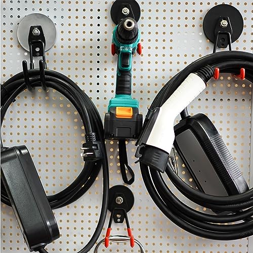 Large Heavy Duty Magnetic Hooks (Medium J/4pack13-65lbs)