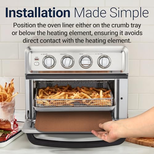 Toaster Oven Liners for Bottom of Oven
