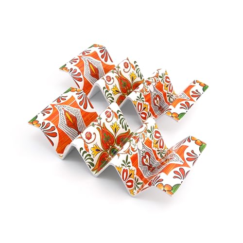 Taco Holder Stands (Set of 2 / Fuego Orange)