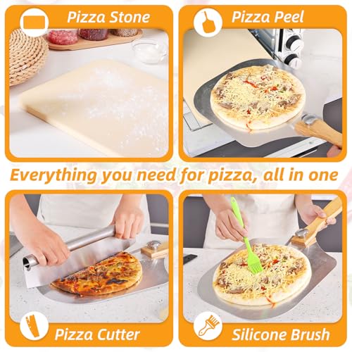 Pizza Stone 5 PCS Set (5 Count)
