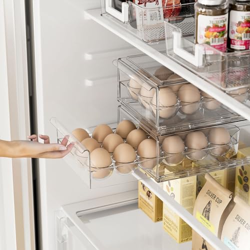 BPA Free Stackable Egg Container (18 Count)