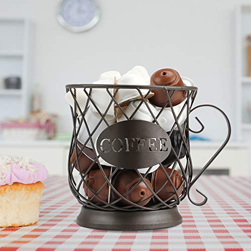 Coffee K Cup Holder (Matte Bronze / Medium for 35 kcups)