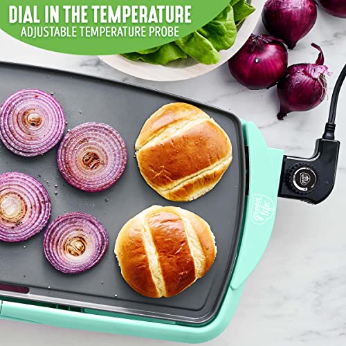 20" Extra Large Electric Griddle (Turquoise)