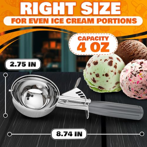 Large Ice Cream Scoop with Trigger Release