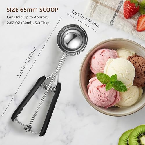 Large Ice Cream Scoop 65MM (5.3 tbsp)
