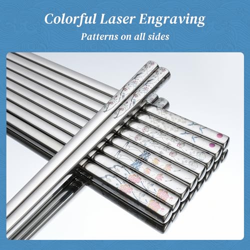 Stainless Steel Chopstick Gift Set