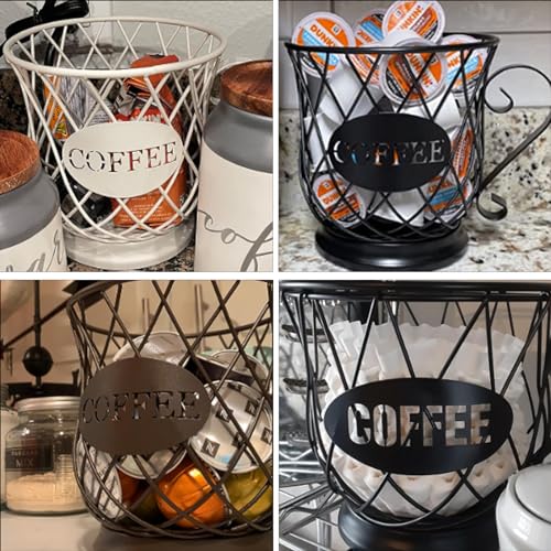 Coffee K Cup Holder (Matte Bronze / Medium for 35 kcups)