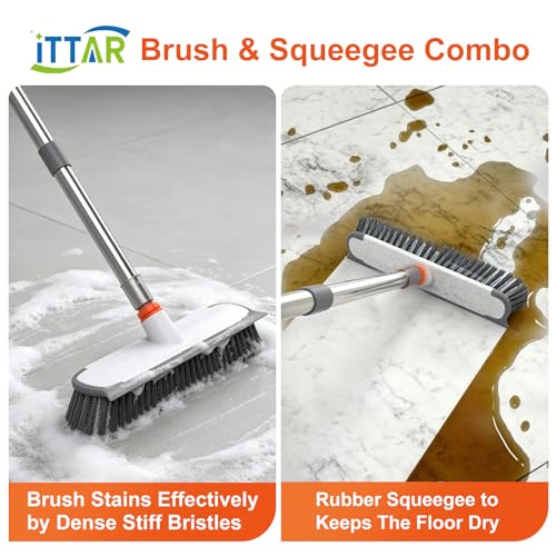 Floor Scrub Brush & V (Orange-2)