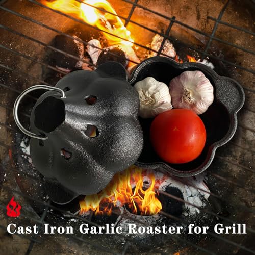 Cast Iron Smoker Box & Pre (Smoker Roaster B)