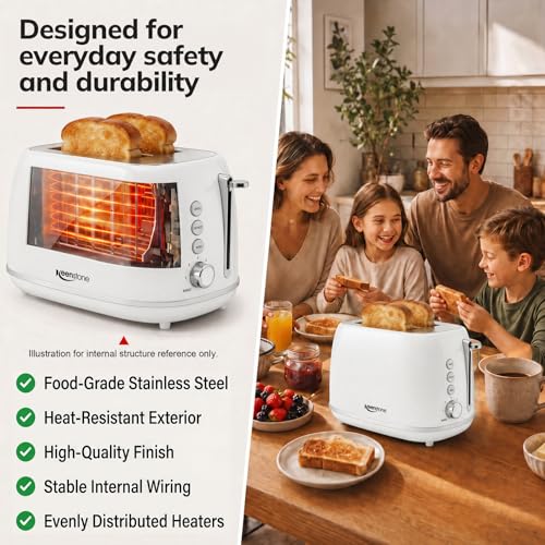 2 Slice Toaster (2 Slice / White)