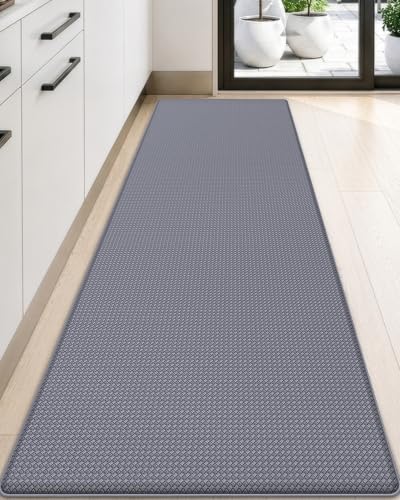 Kitchen Floor Mats Cushioned Anti Fatigue (Grey / 71"l X 23"w X 0.4"th)