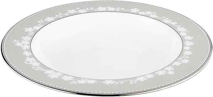 Lenox Bellina Bone China Platinum Banded Pasta Bowl/Rim Soup