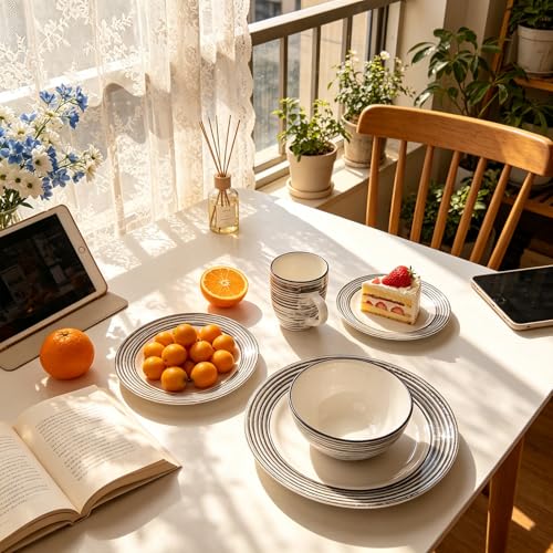 HomeVss 16 Piece Dinnerware Set