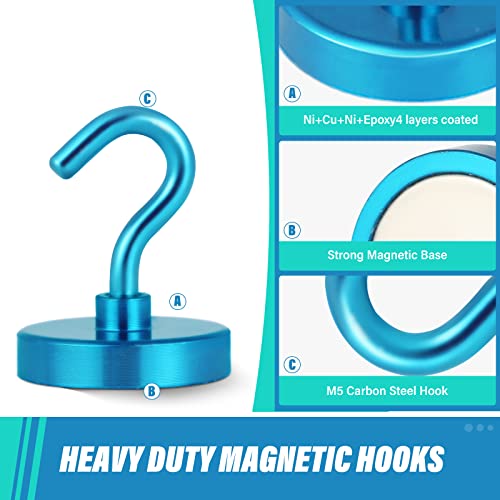 Magnetic Hooks (10 Count)