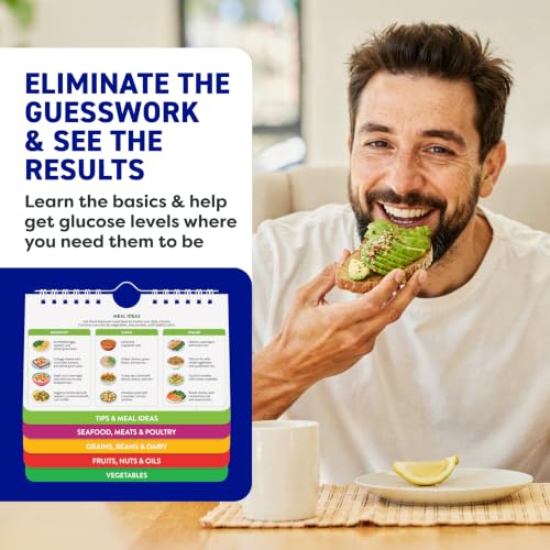 Diabetes Food List and Meal Planner (Blue)