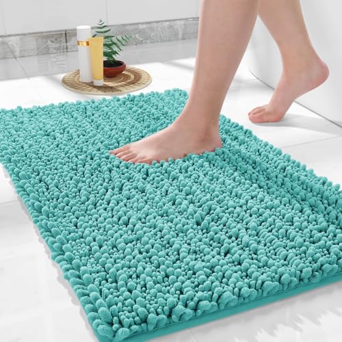Large Bathroom Rugs Non Slip Washable 36x24 Inch