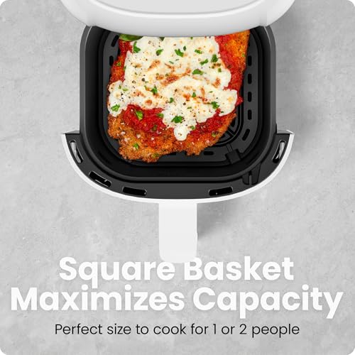 2 Qt Mini Air Fryer (2 Quart / White)