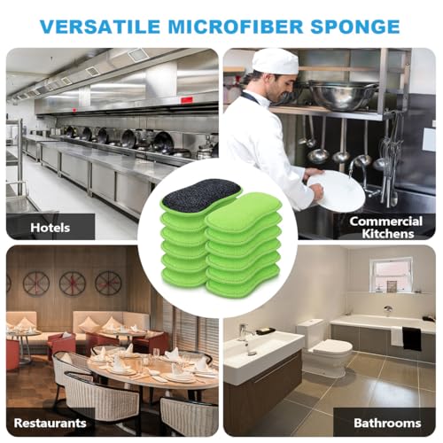 Dish Sponge 12 PK (Green)