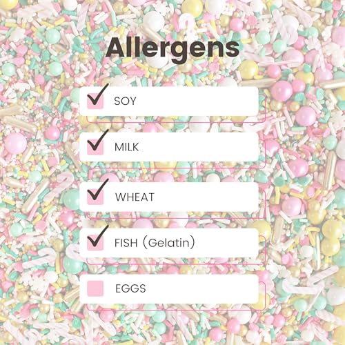 Little Cindy's Sprinkle Mix (Pink, White, Mint, Yellow)