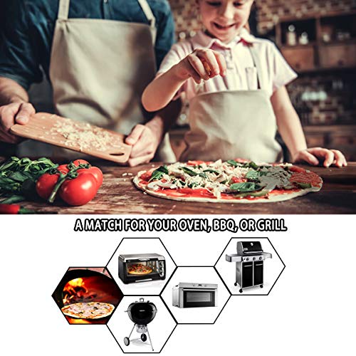 15"x12" Pizza Stone for BBQ Oven Grill