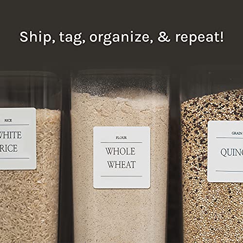 White Sticker FBA Labels (6000 Count)