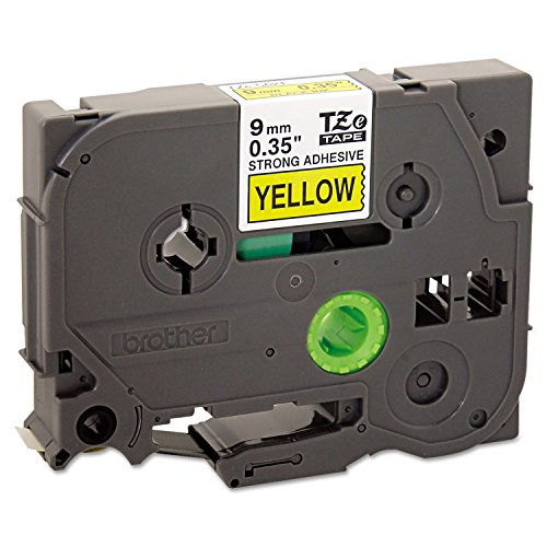 Tape Retail Packaging (Black on Yellow Extra Strength Tape / 9mm (0.35”) / Pack of 1)