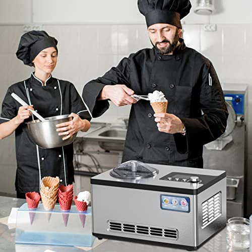 2.1 QT Ice Cream Maker with Built