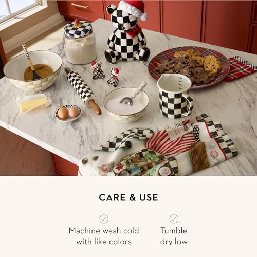 Cotton Dish Towel (Christmas Cookie Recipe / 1-Pack)