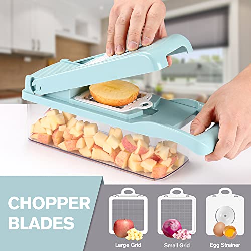 Vegetable Chopper Mandoline Slicer Blue