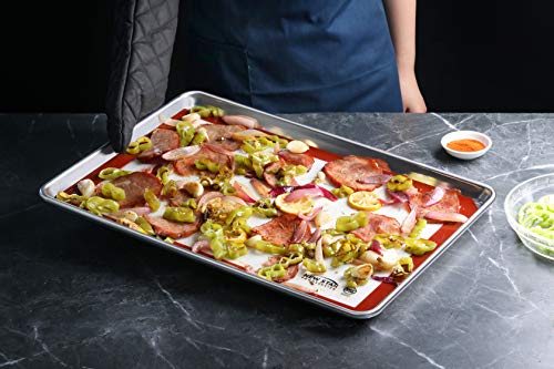 530271 Commercial Grade Silicone Baking Mat Non Stick Pan Liner (20"L x 14"W)
