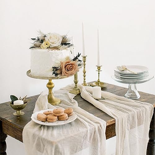 3Pcs Premade Cake Flowers (3 Count)
