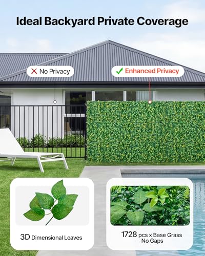 Artificial Plant Wall (Mixed Leaf / 2×8 FT-4Pcs)