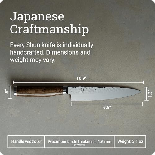 Premier 6.5" Utility Knife (Brown)