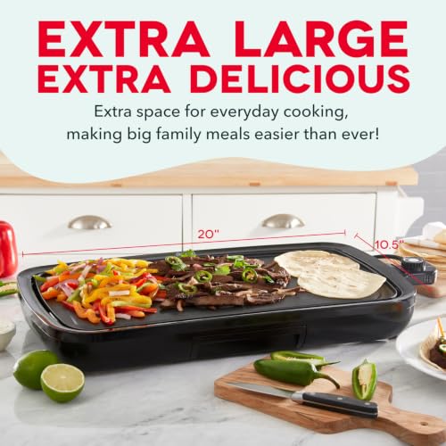 Deluxe Everyday Electric Griddle (Black)