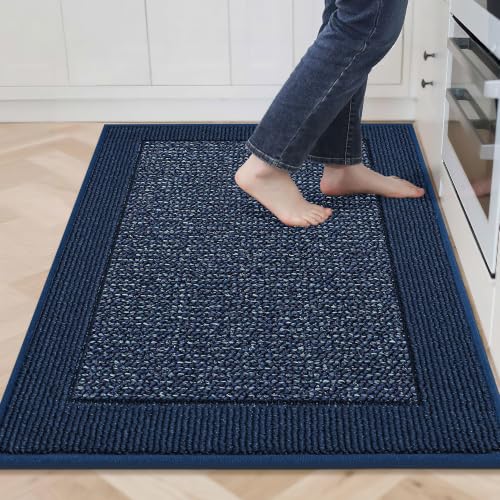 Kitchen Rugs 24"x36" (Blue / 24" X 36" (Rectangular))