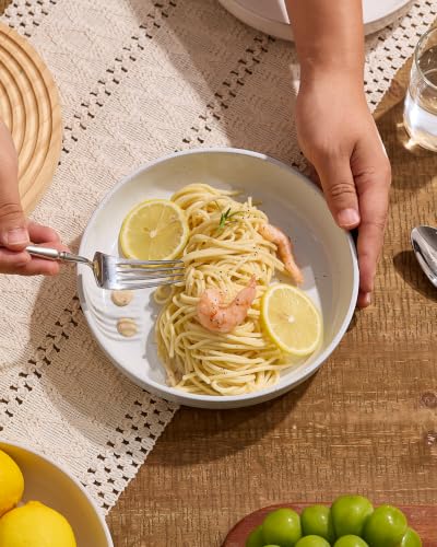 Milkyway 33 oz Pasta Bowls Set of 4 (Polar White / Set of 4)