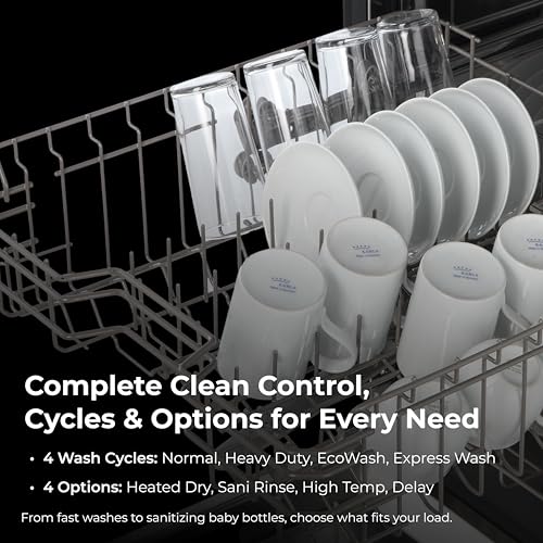 24" Hybrid Tub Dishwasher (Fingerprint Resistant Stainless Steel)