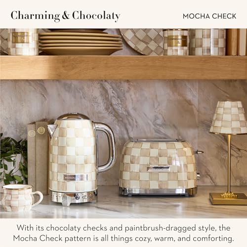 2 Slice Toaster (Mocha Check)