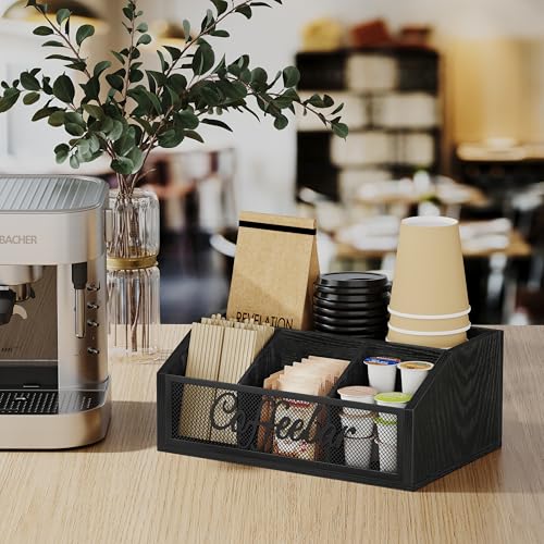 Coffee Station Organizer for Countertop