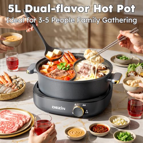 Hot Pot Electric with Divider