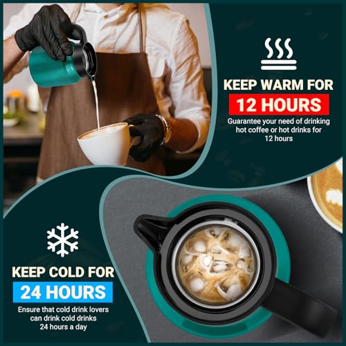 Insulated Coffee Carafe (Agave Teal / 33.8 Ounces)