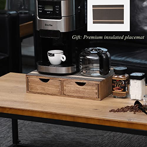 Coffee Pods Storage Drawer Holder for Capsules (HD-CF1D2C-DK-US)