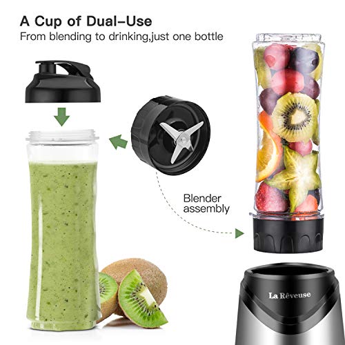 Smoothies Blender Personal Size 300 Watts with 18 oz BPA