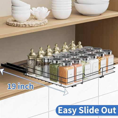 Spice Rack Organizer for Cabinet