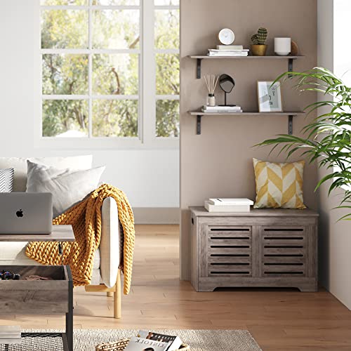 Long Wall Shelves (Greige / 31.5 Inch)