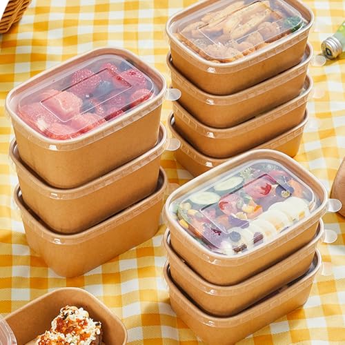 50 Pack 22oz Paper Bowls (50 Count)