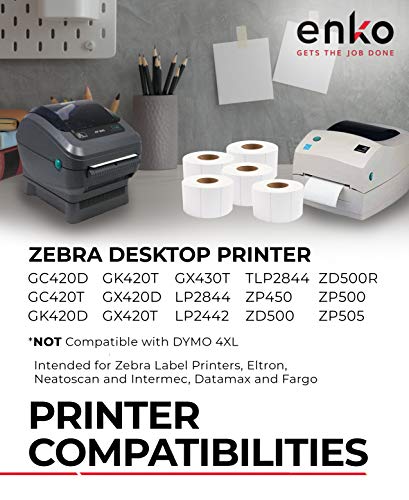 4 x 2-1/2 in 3 Rolls | 1860 Direct Thermal Address Labels (3 Rolls - 1,860 Labels)