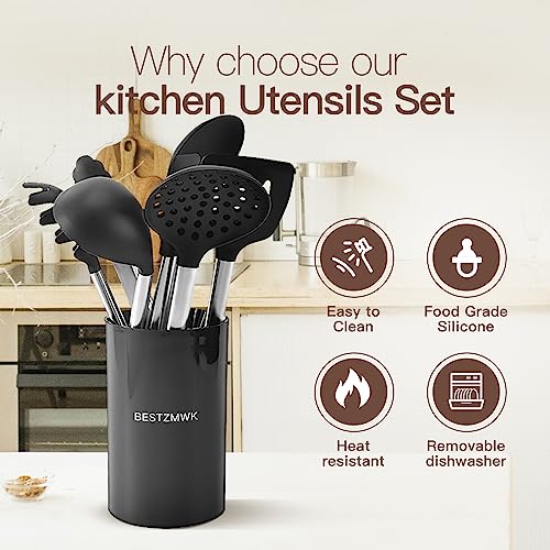 Kitchen Utensils Set (Black)