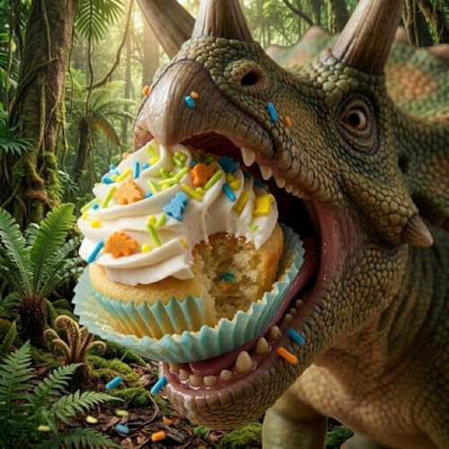 Dinosaur Sprinkles for Baking (Blue, green, orange)