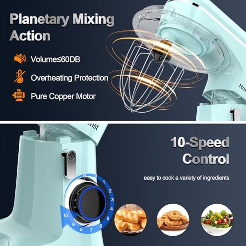Stand Mixer 6.5QT 10 (Blue)